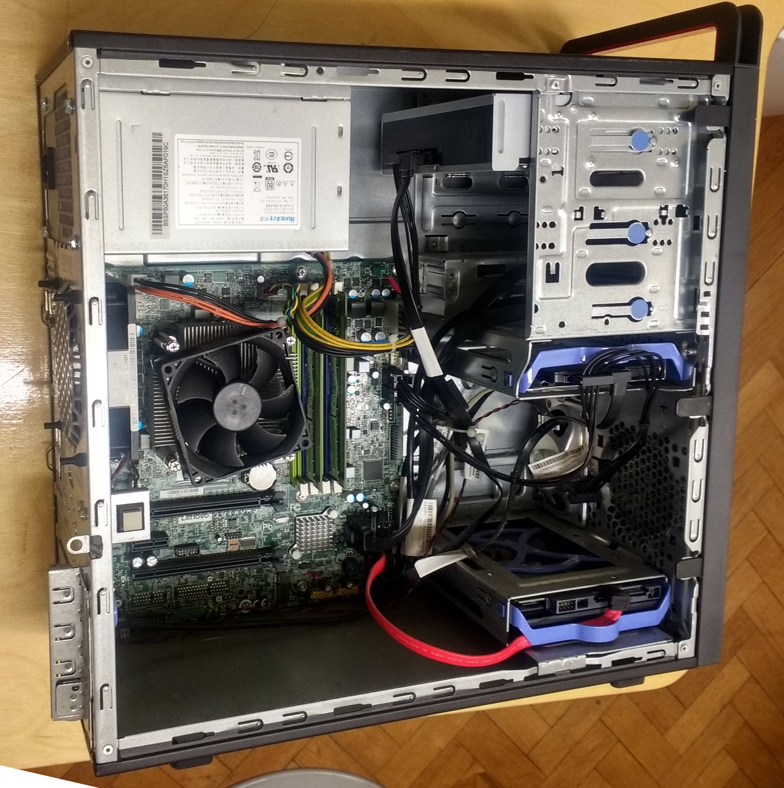 Every desk in Theoretical Physics has a modern desktop